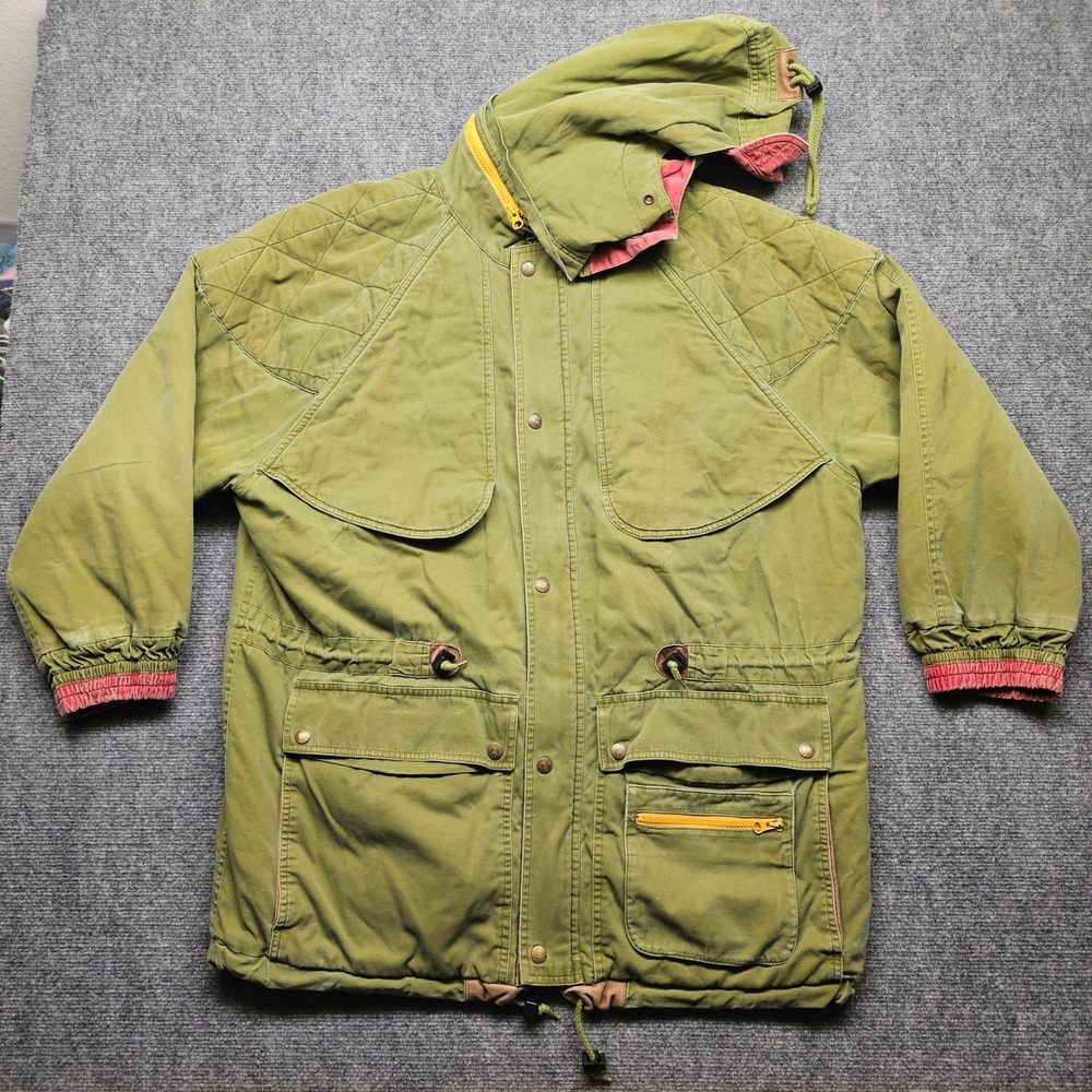 Vintage Banana Republic Adventure Outfitters Safari Jacket Olive Green Medium